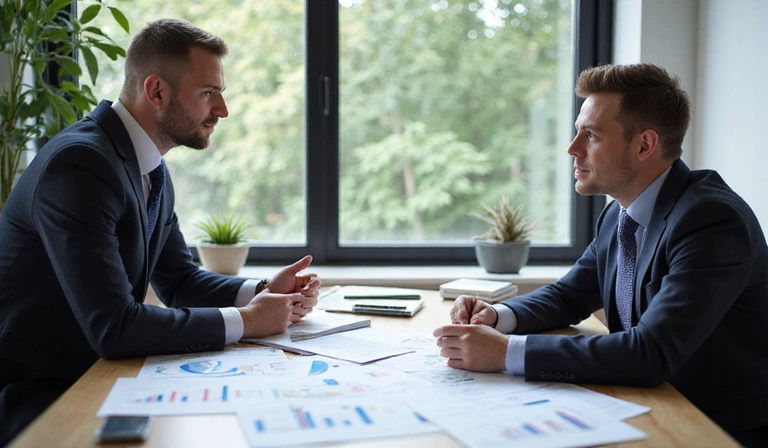 Financial counseling session